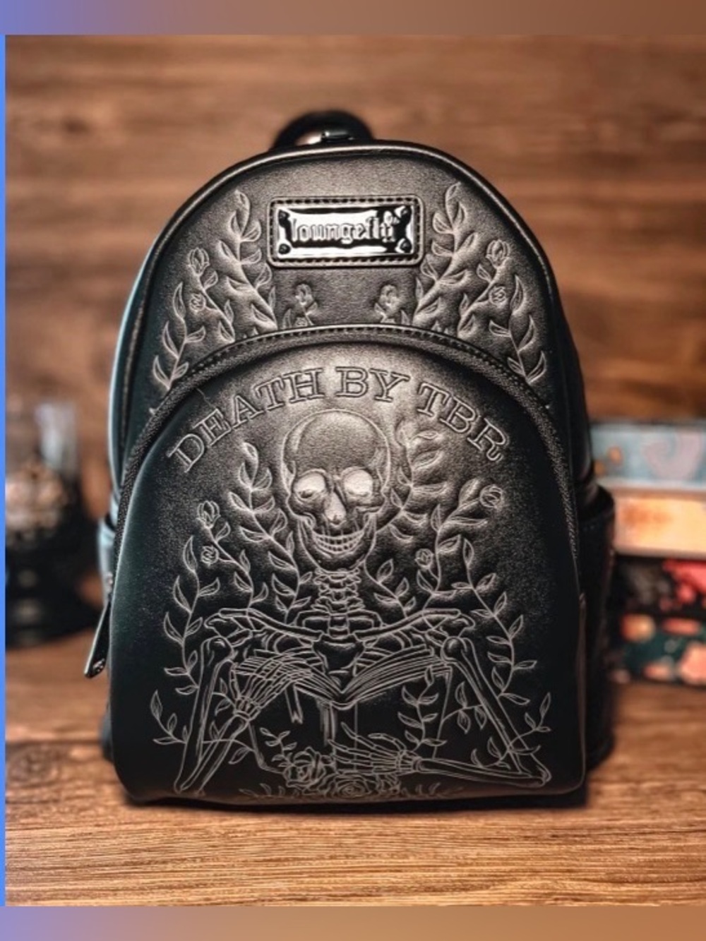 NWT LOUNGEFLY DEATH By TBR BACKPACK